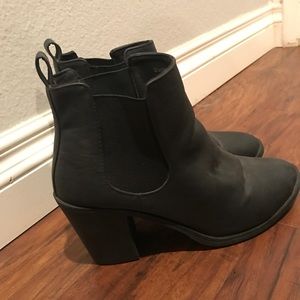Black booties